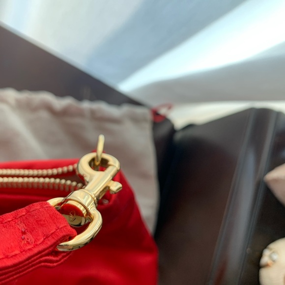 Vintage VALENTINO GARAVANI Satin Noeud d Amour Bow Clutch - Picture 11 of 13